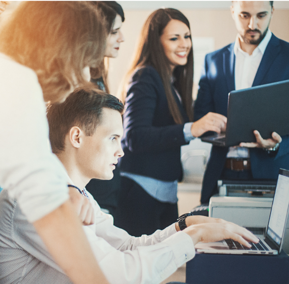 Website, CRM, automation, and business technology dashboard